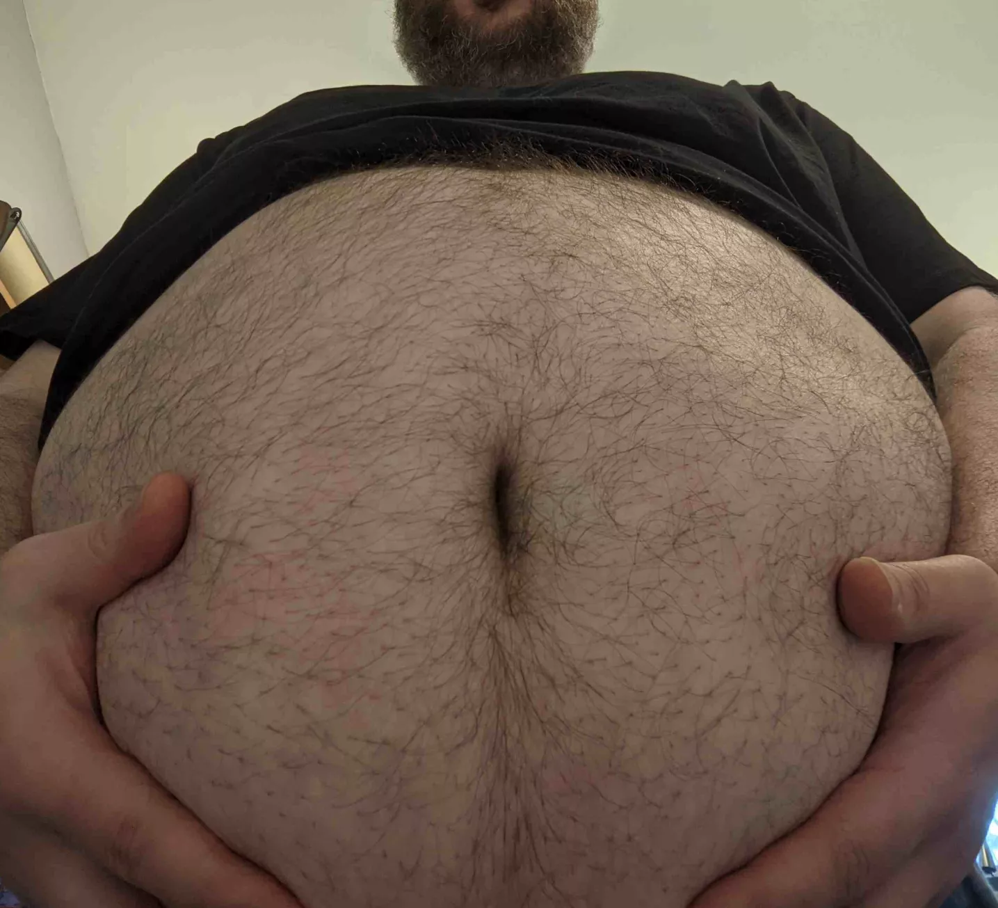 Got a heavy load here, mind if I rest this on your head for a bit?