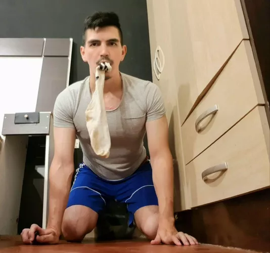 I assume being a submissive dog