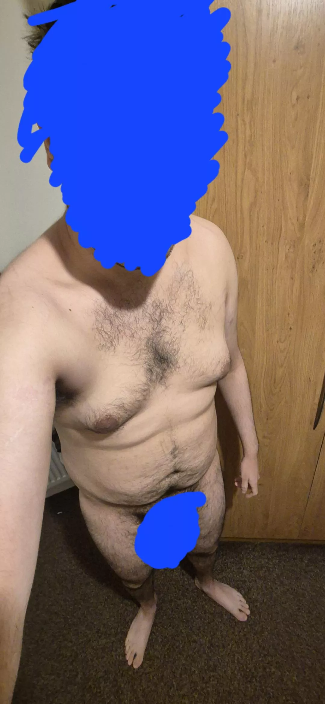 I hope I don't look too bad 😭