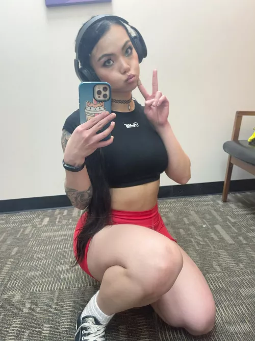 I love my gym crop tops ❤️💪