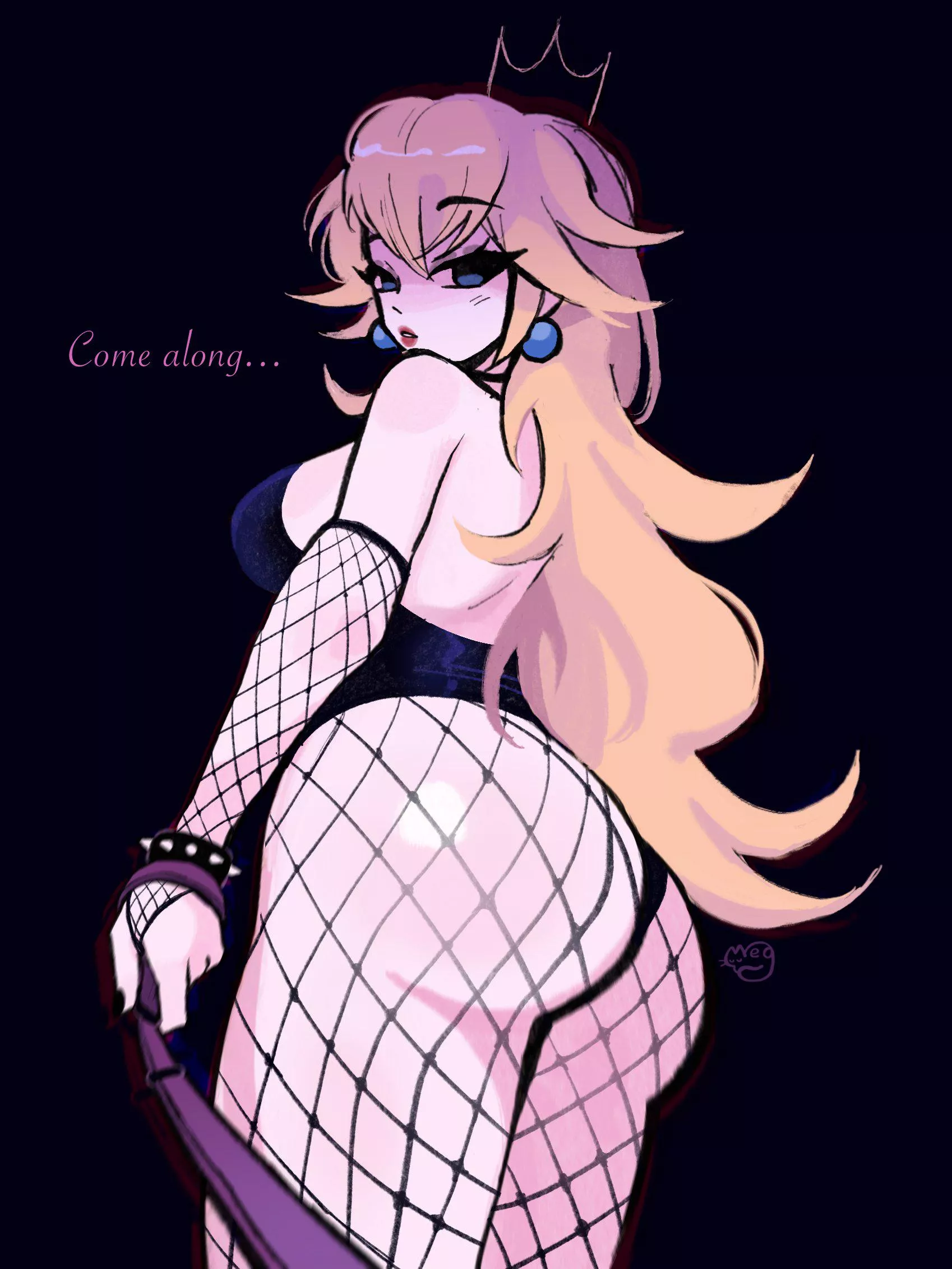 I wasn't expecting this kind of art when I followed _megrocks (twitter)