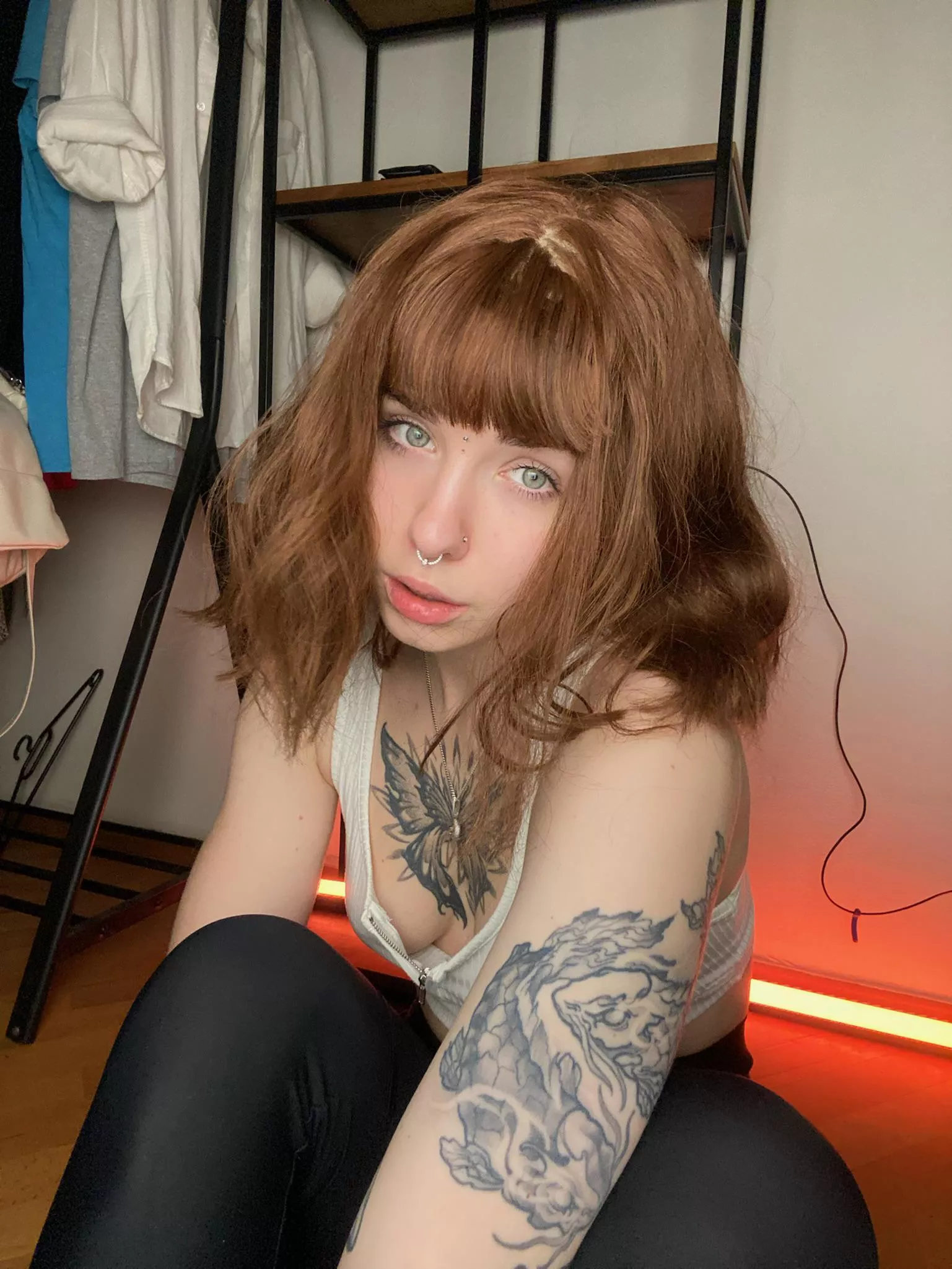 Impossible not take selfie before workout