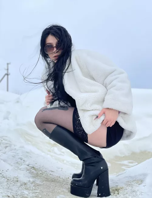 It would be very nice if you warm me up after such a walk