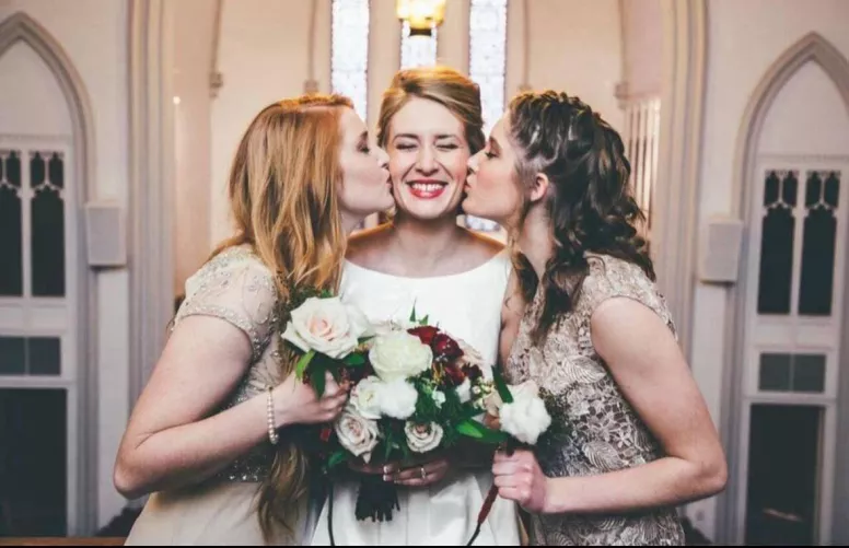 Line up these sisters on wedding day. Which gets railed back at the hotel?