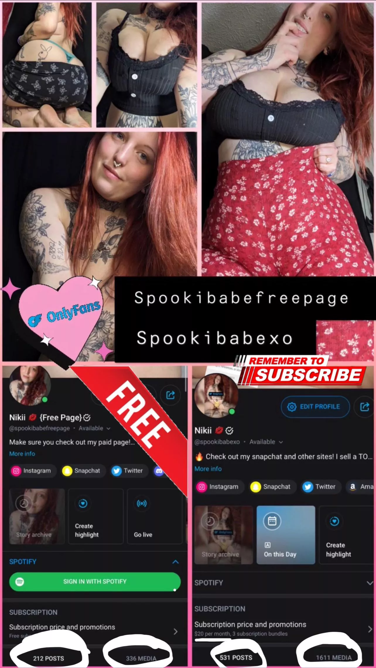 Make sure you subscribe to my free page