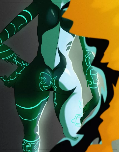 Midna Cheeks (art by Darkesperart)