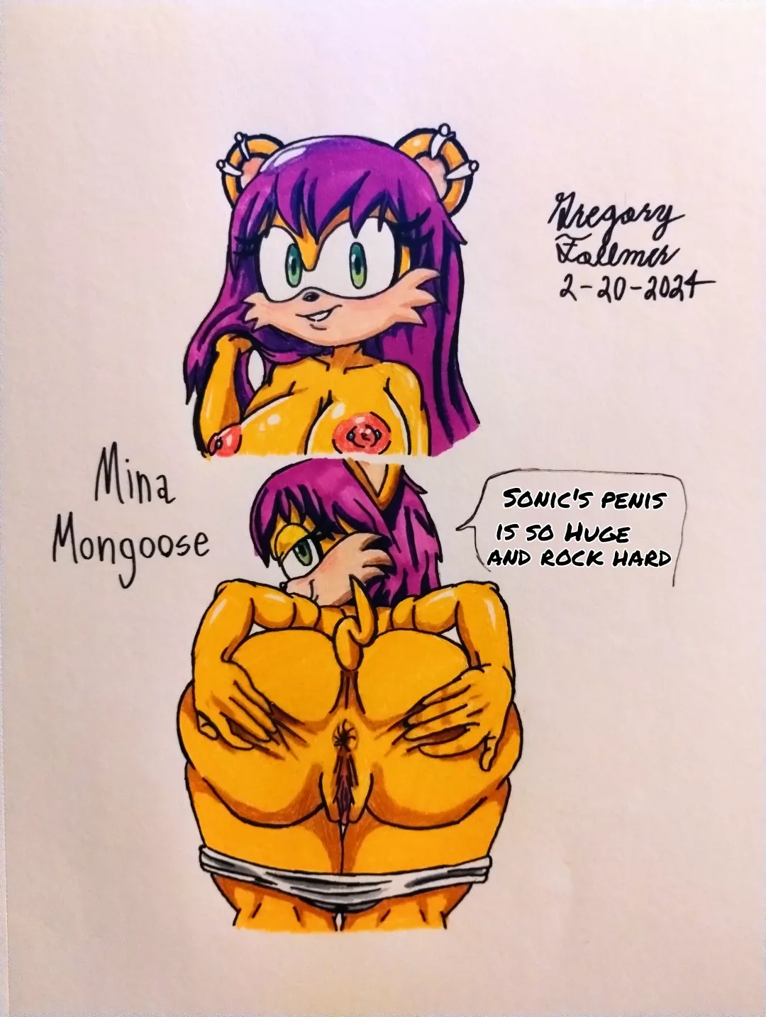 Naked Mina Mongoose ( Greg  