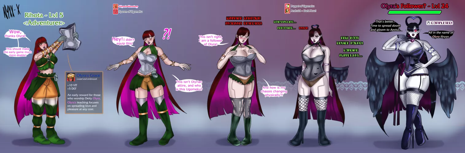 [OC] Olyra's Grace...? (FTF, Corruption) by me