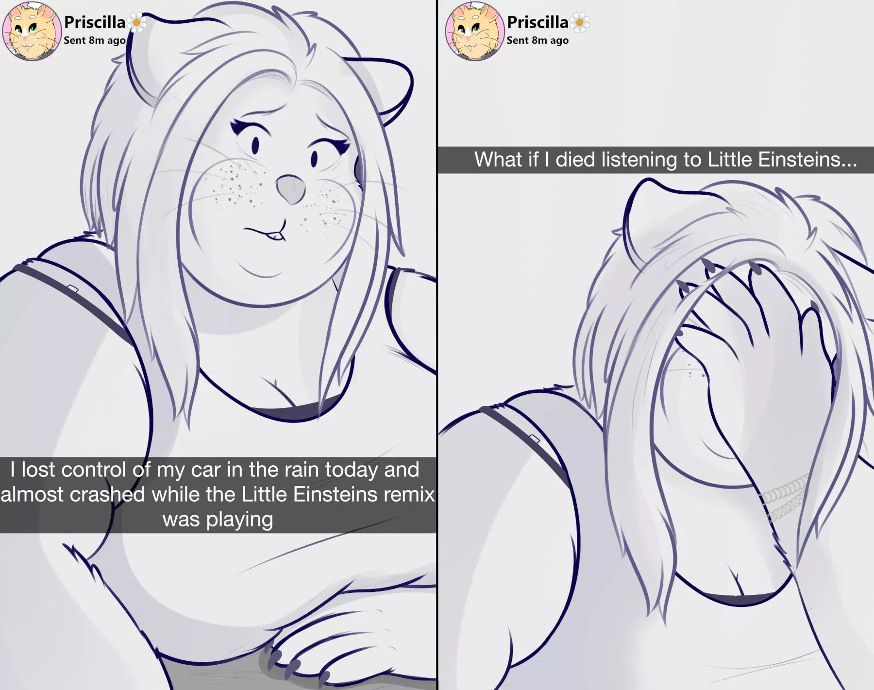 [OC] Snap from Priscilla 🌧️