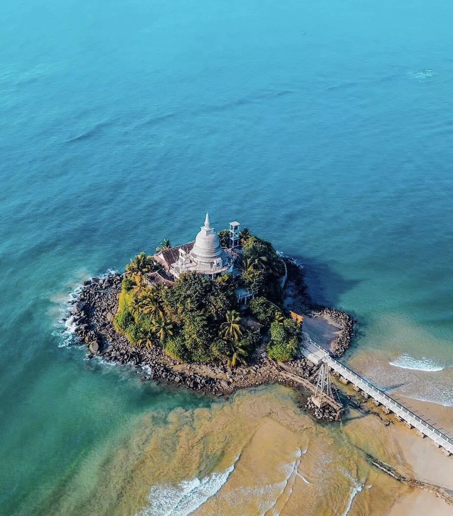 Pegion Island Matara,Sri Lanka