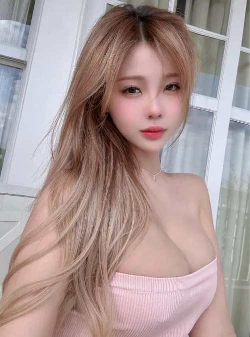 Pink with nips poking out