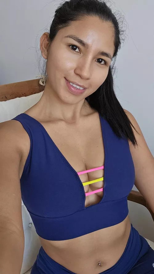 Really want to get out of this tight bra after workout