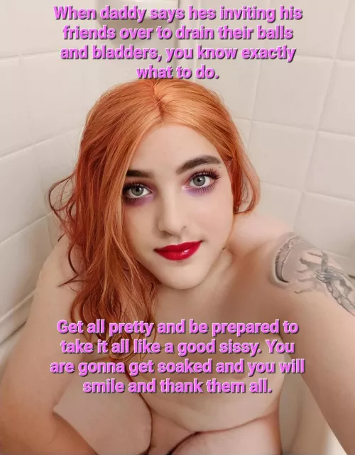 Sissys know their place