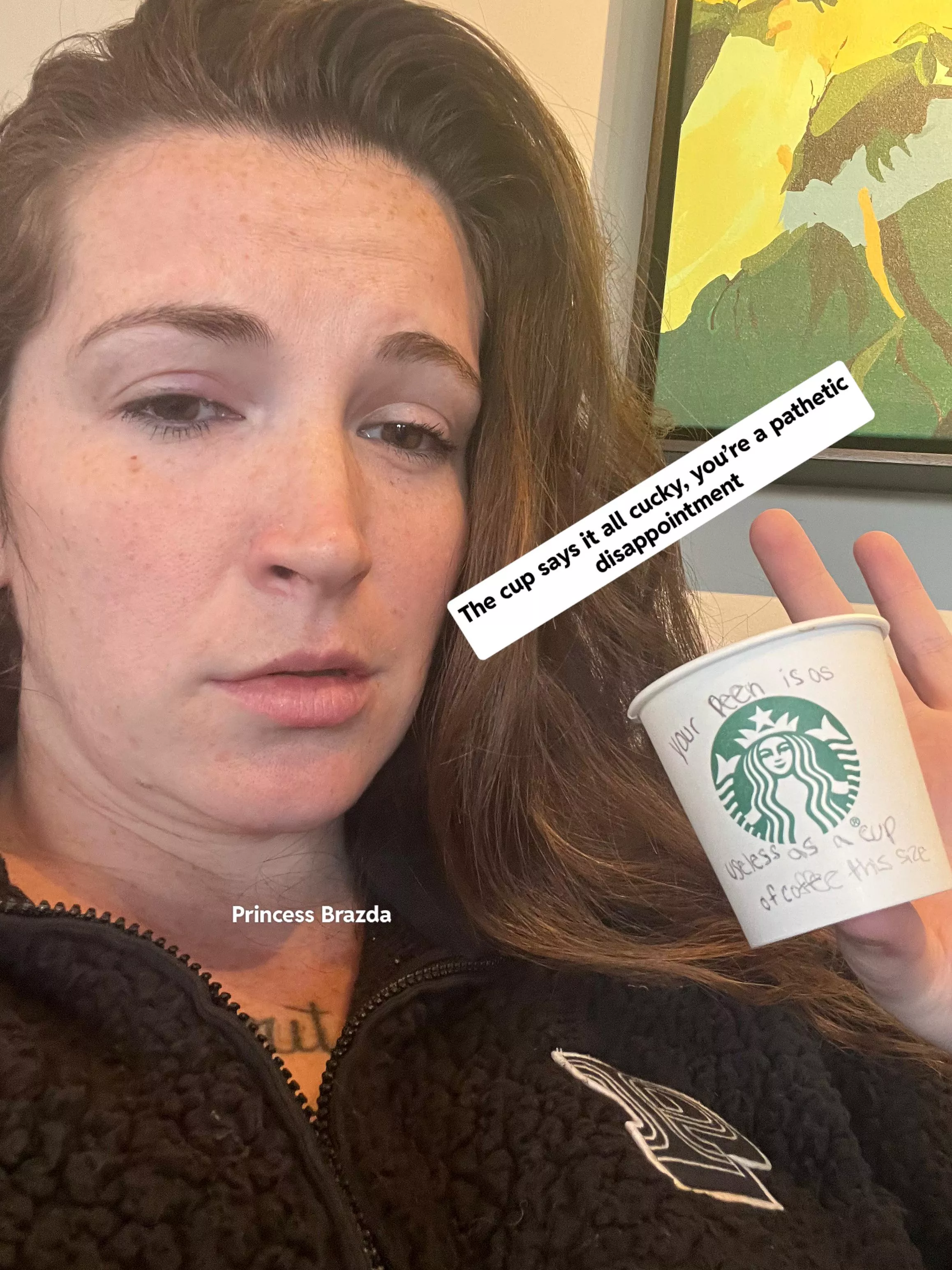 The truth is hard to swallow cucky 