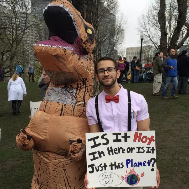 Throwback to the pro-science march 🤓