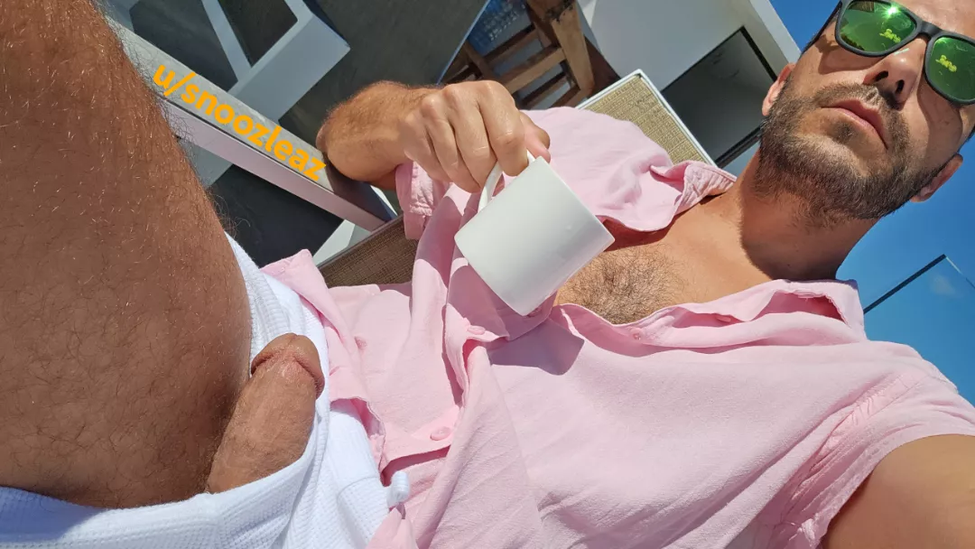 Warming up to the day.