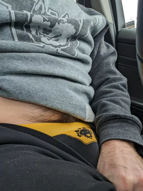 Was almost brave enough to pull it out for a pic in the car, maybe next time