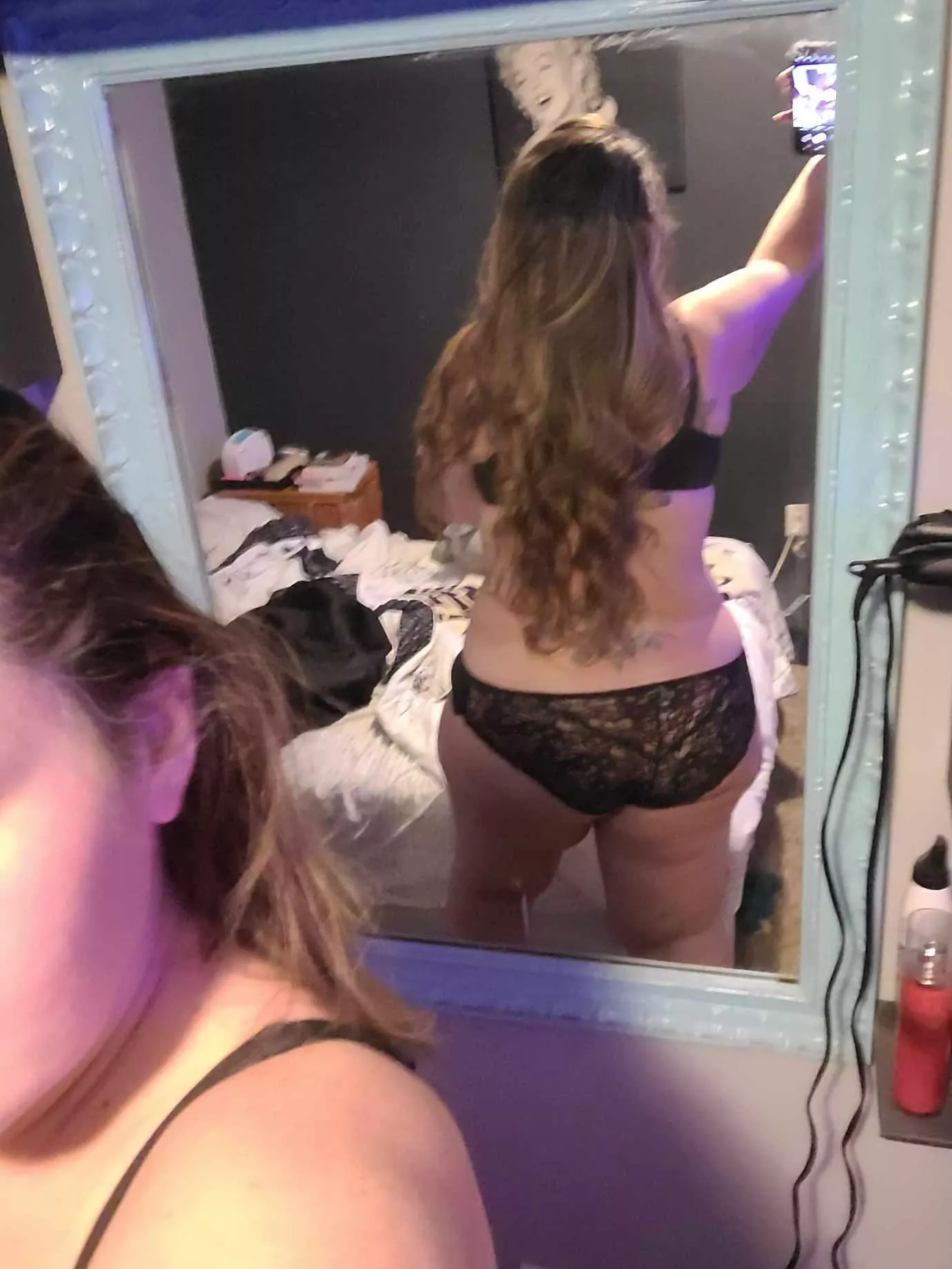 What do you think of my lace?