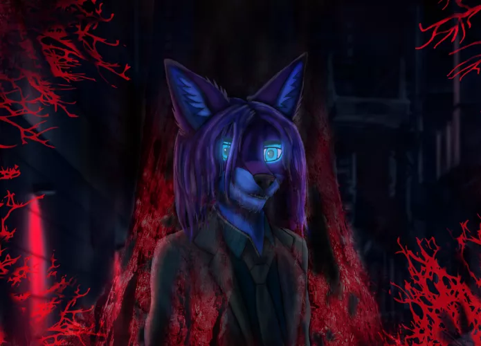 Wide Awake (Art by me Wolfrayay)