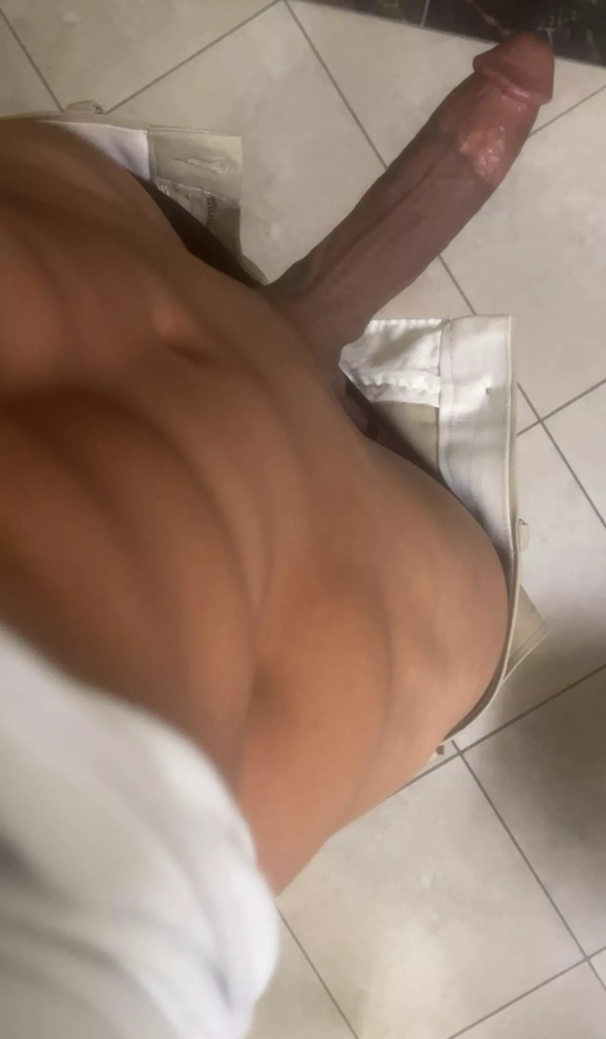 Would you suck me off in a public bathroom ?