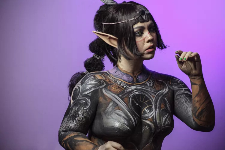 6 hour paint I did on stream