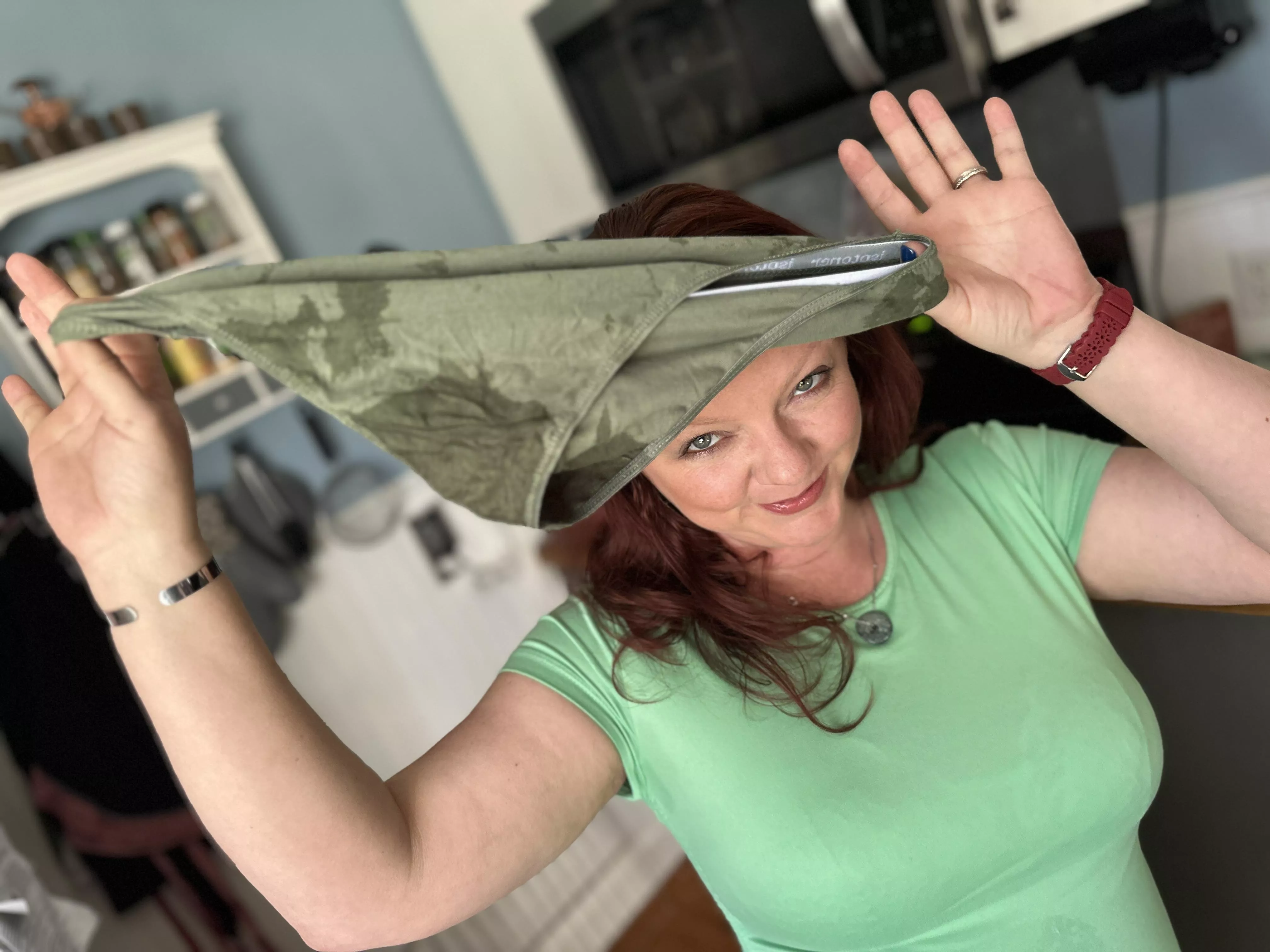 anybody else enjoy peeing their panties?