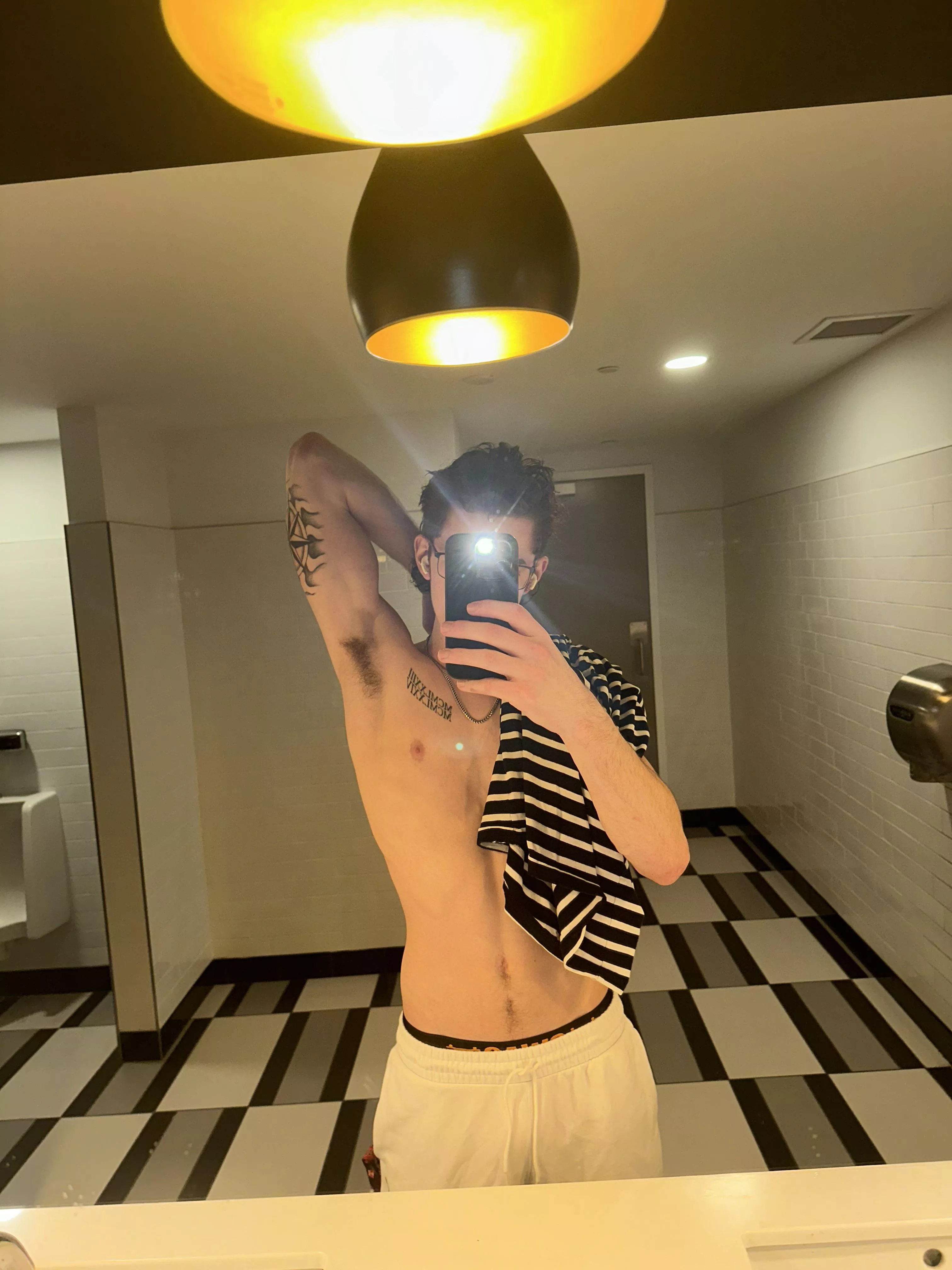 Back from the gym, smell