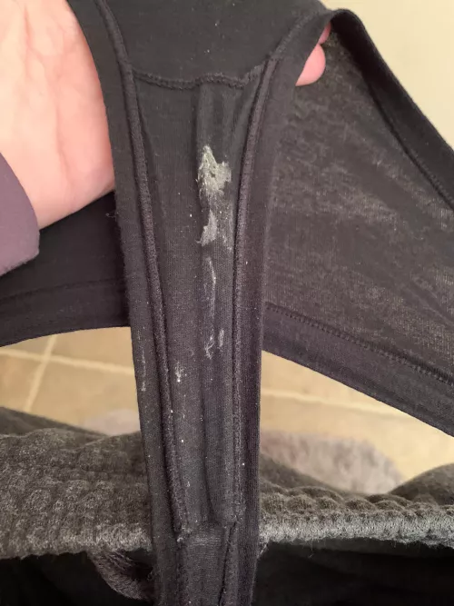 Creaming my thong again 34(f)