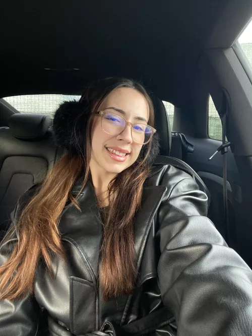 Do I look classy in this car?