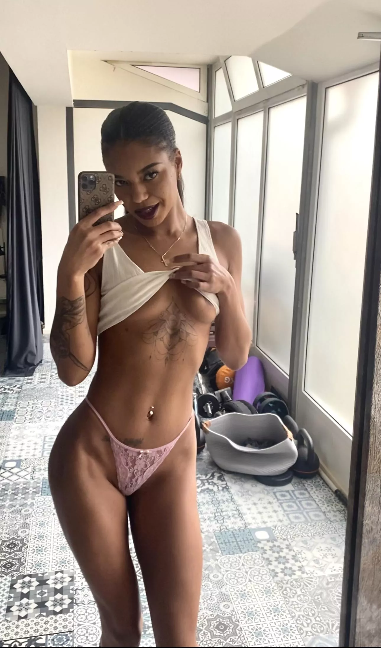 Feeling fit and sexy this morning