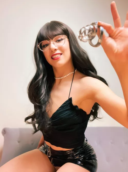 Freedom will be a concept you won’t even remember… I’m keeping you locked from Jan till December 🤭