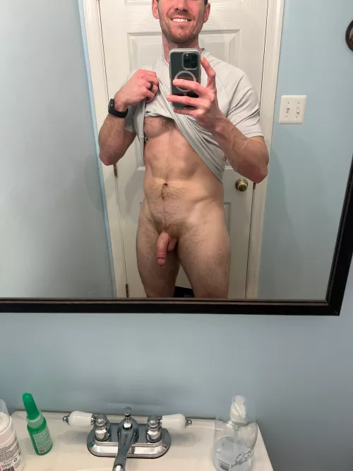 Fresh from a workout