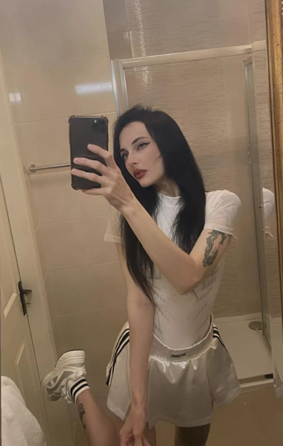 get under your skirt, there's a gift there