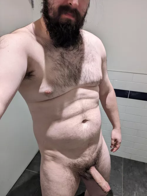 Good morning from the bathroom stall at work