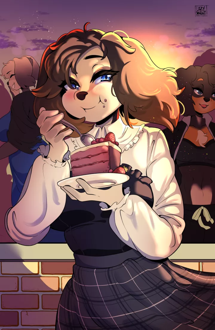 Happy birthday Anastasia! - by me (Lazysnout)