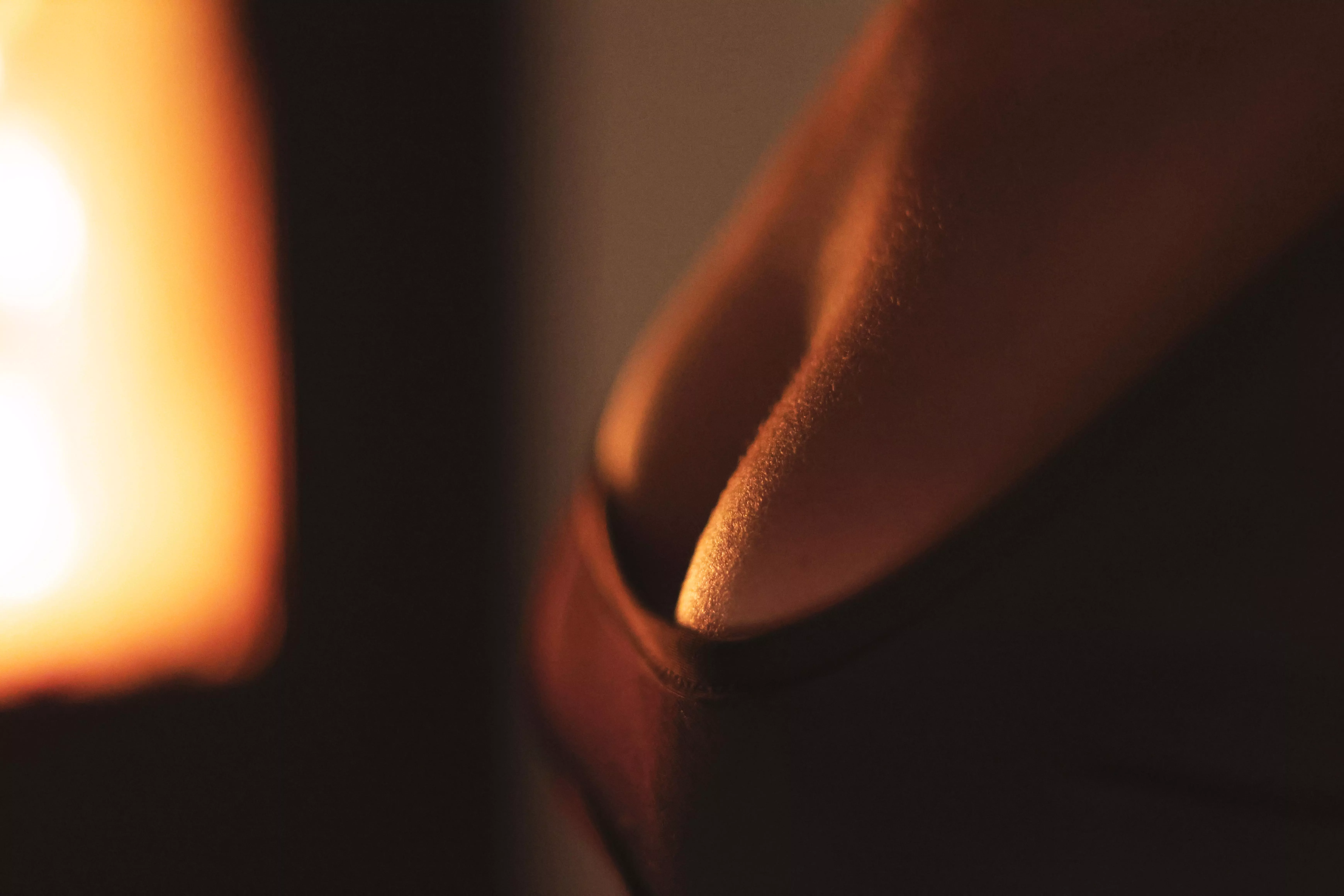 Heating up at the fireplace