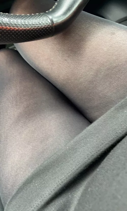 Holding at work all afternoon , close to an accident