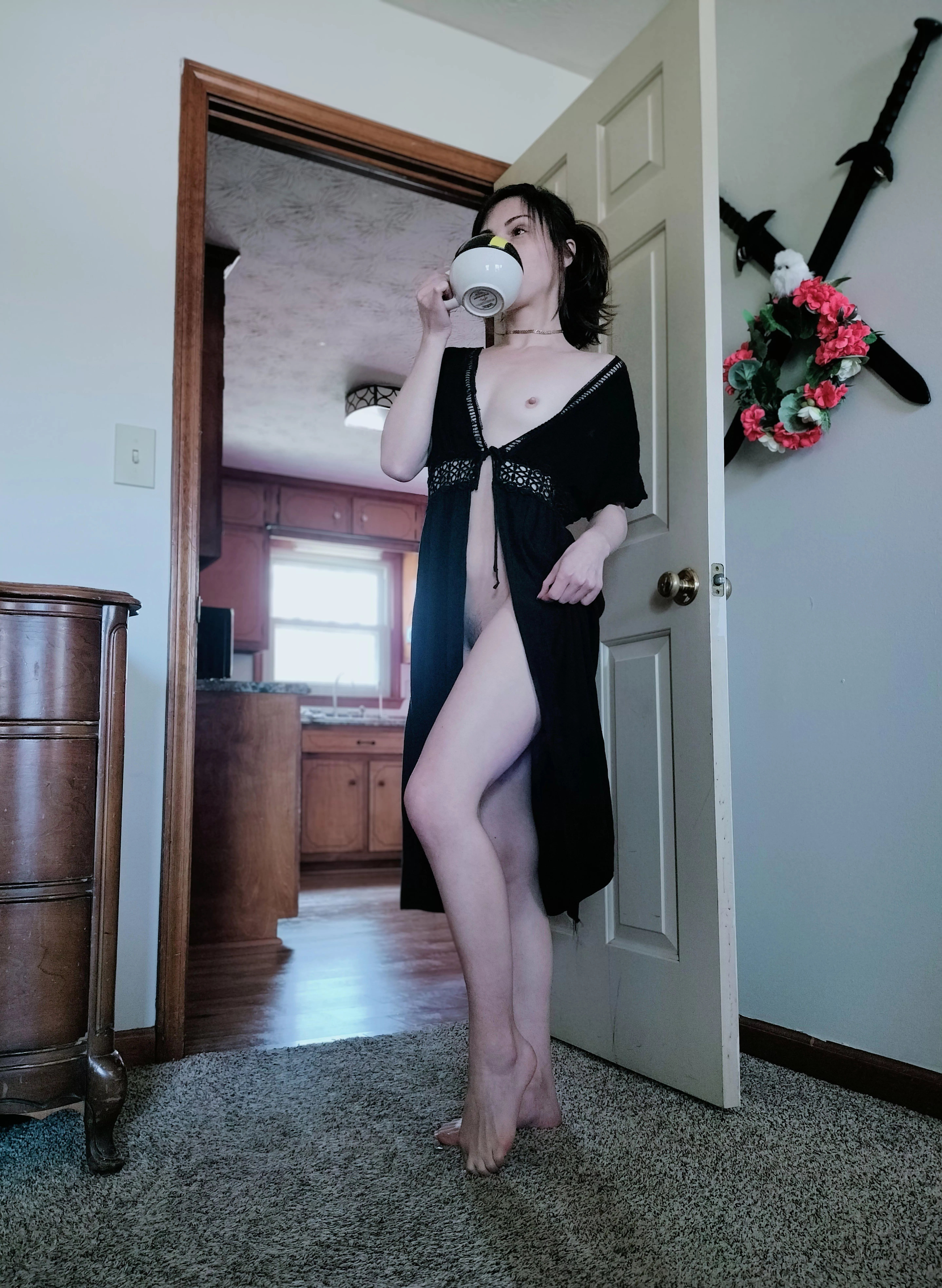 How I like to drink my coffee in the morning <3