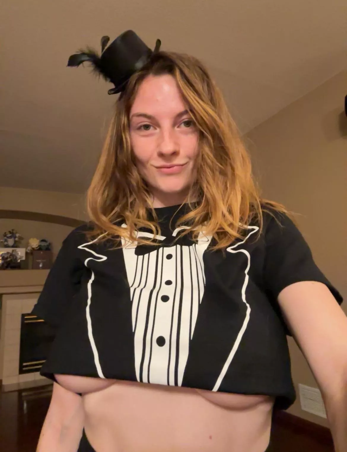 I can’t reach anything in the to shelf with this baby on