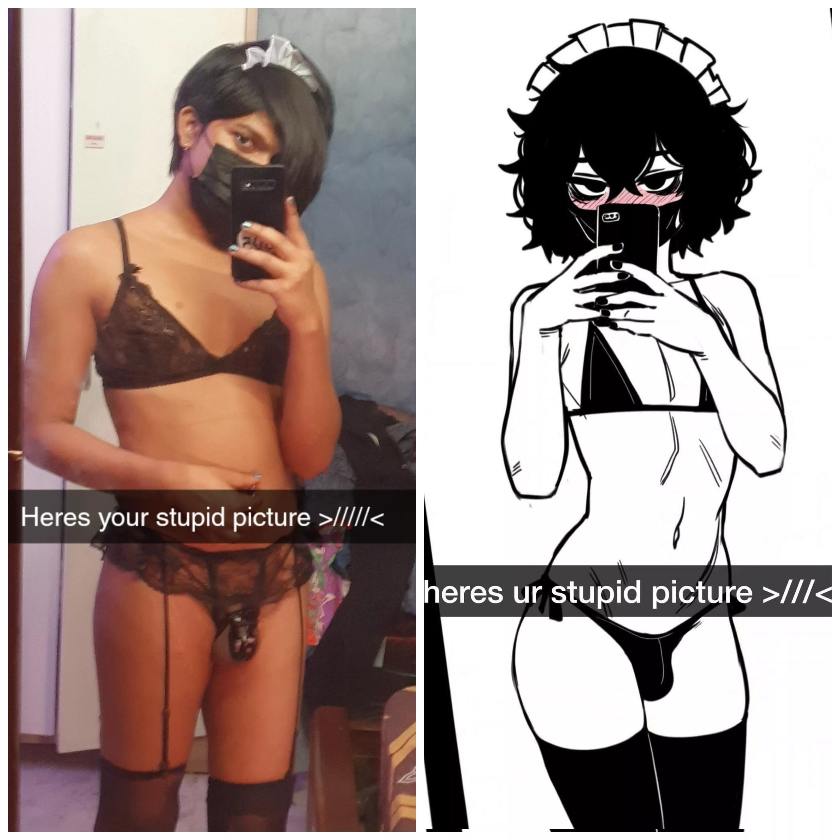 I feel so much sluttier when im in a cage 