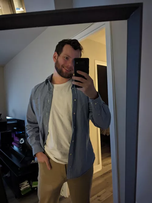 I thought khakis would be safe