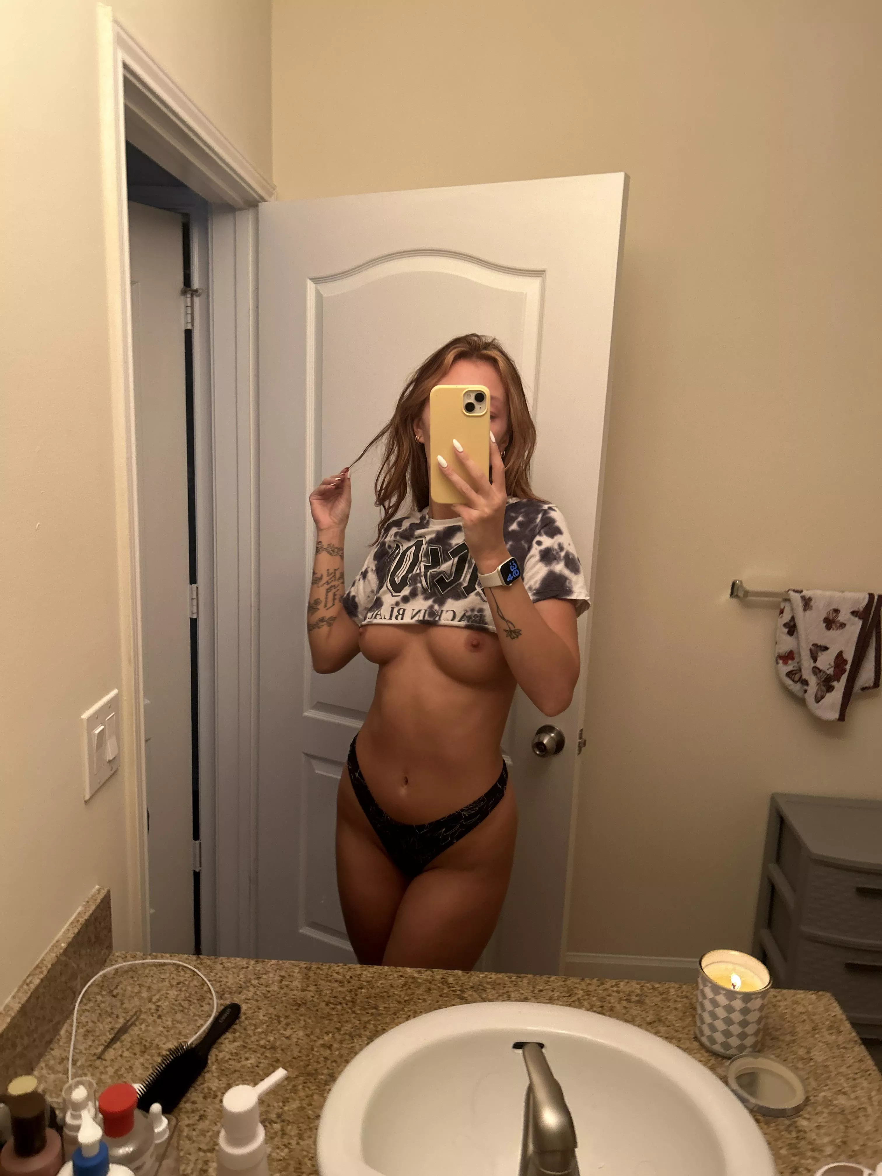 If you sneak into my bedroom you'll probably find me like this