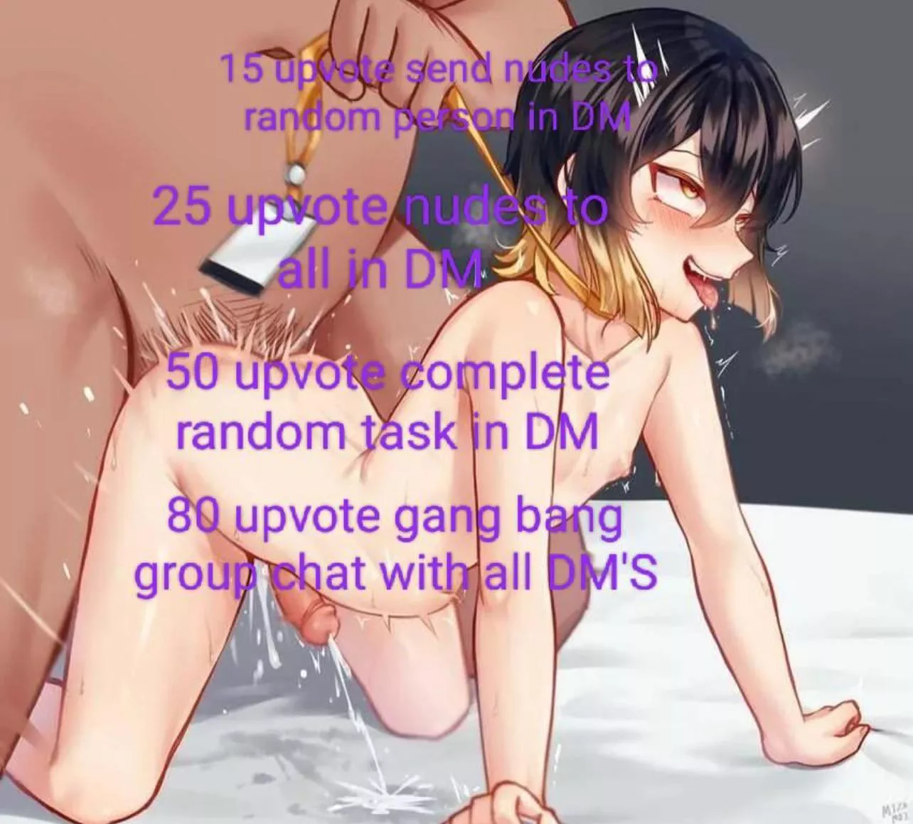 I'll do it if you make me