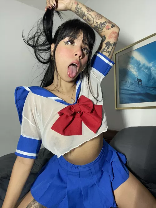 I’m waiting for you to shoot your load on my face