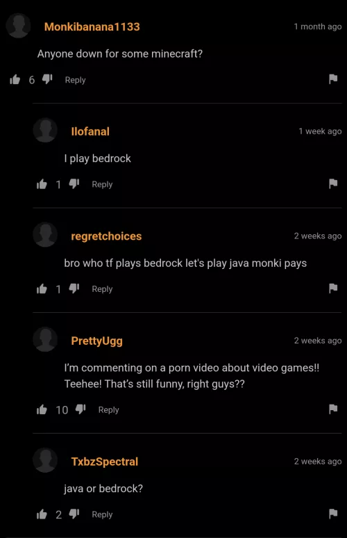 Imagine playing bedrock