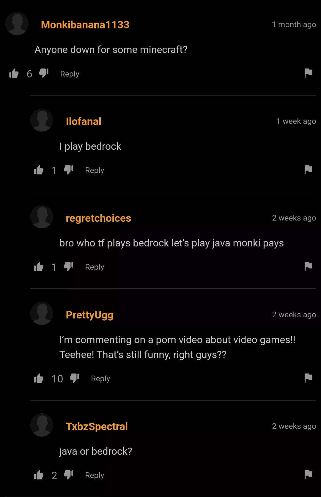 Imagine playing bedrock