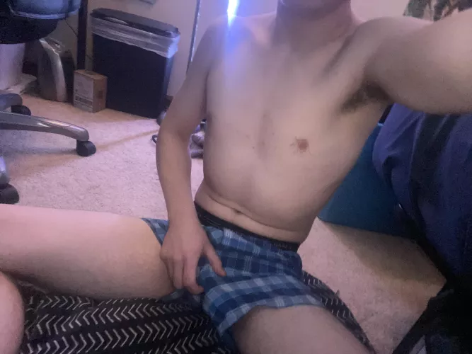 Like me on the floor?