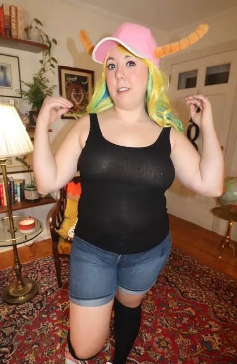 Lucoa's shirt might be a little transparent with the flash