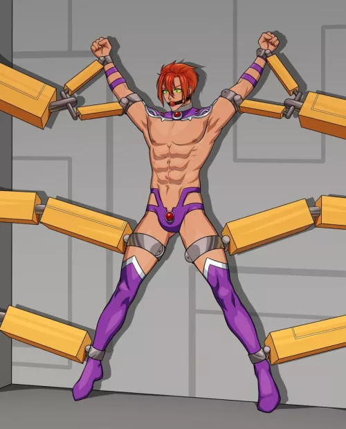m!Starfire captured