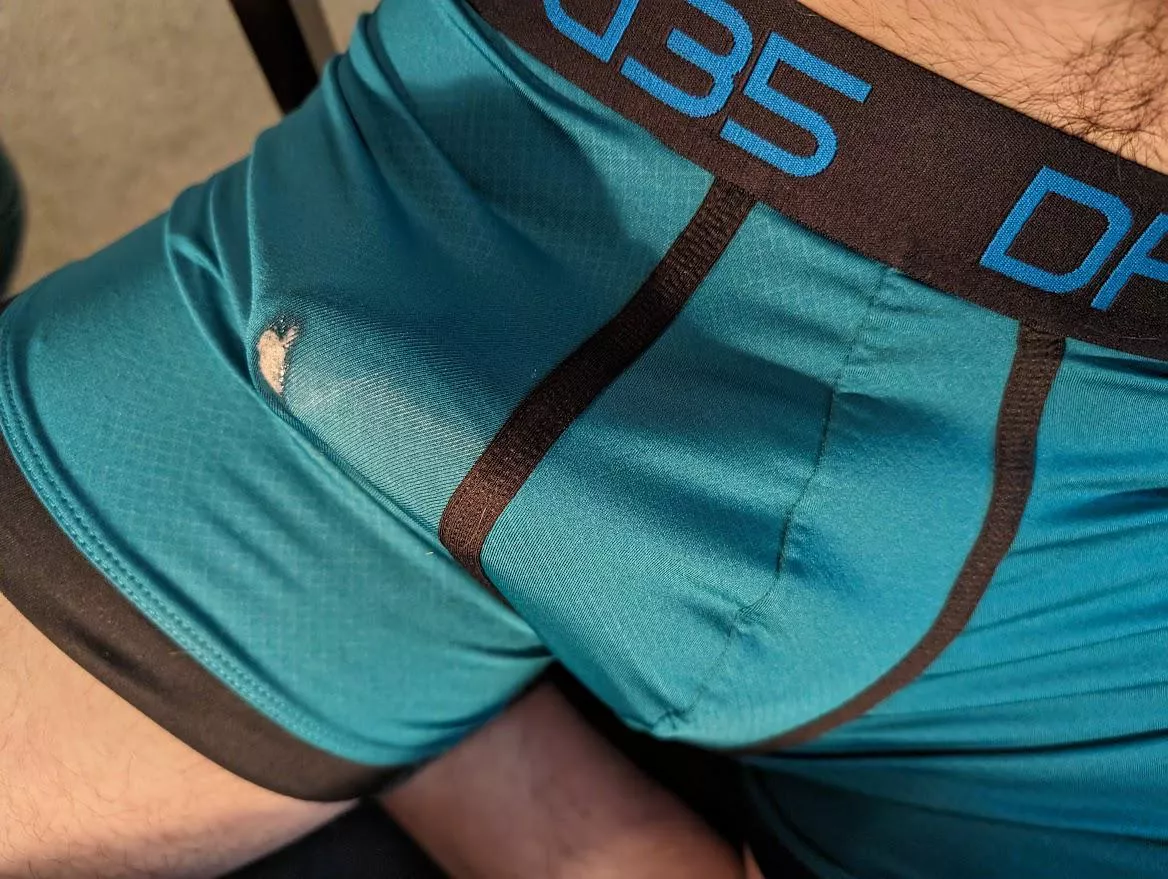 Nothing better than leaky boxer briefs